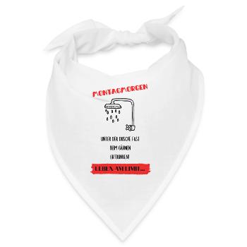 Montag Morgen - Bandana - Weiß - Vorne