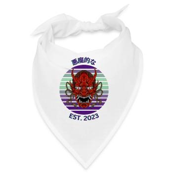 Purple Demon - Bandana - Weiß - Vorne