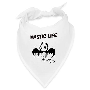Mystic Life - Bandana - Weiß - Vorne