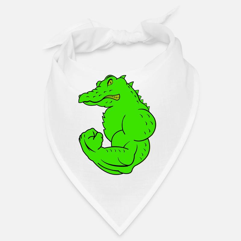 strong crocodile Bandana