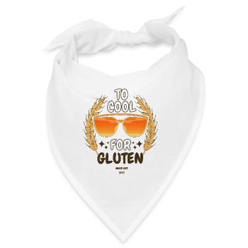 Zum Abkühlen für Gluten - Bandana - Weiß - Vorne