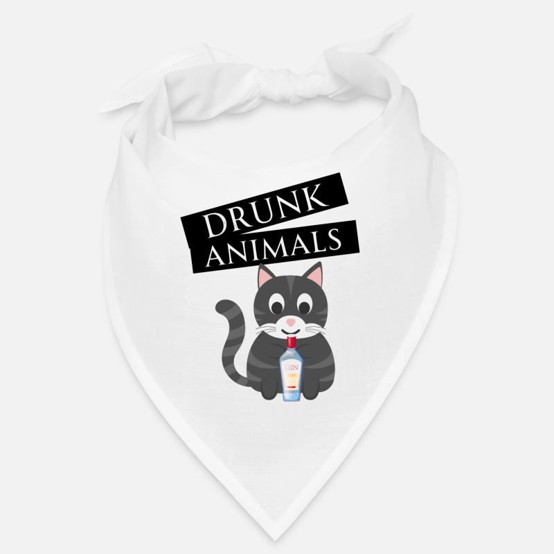 Drunk Animals - GinCat Bandana