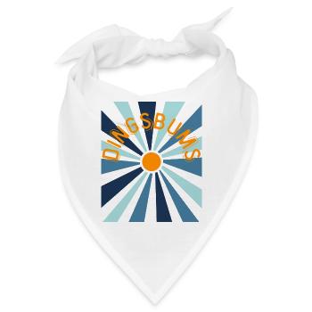 Dingsbums - Wortschätze - vergessene Wörter - Bandana - Weiß - Vorne