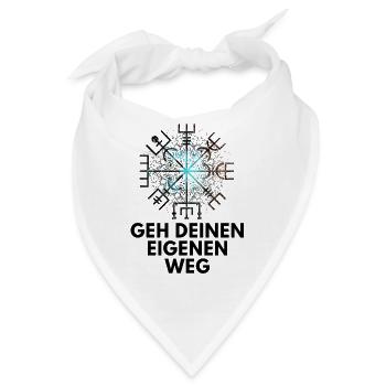 Wegweiser VEGVISIR - Bandana - Weiß - Vorne