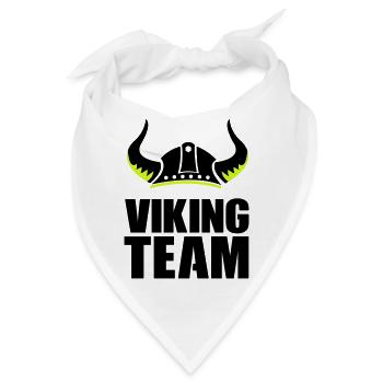 viking team 1 - Bandana - Weiß - Vorne