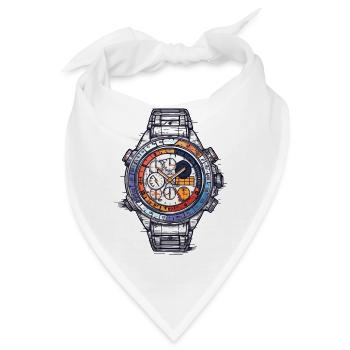 Ein Chrono gehört in jede gute Uhrensammlung - Bandana - Weiß - Vorne