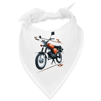 Moped - Bandana - Weiß - Vorne