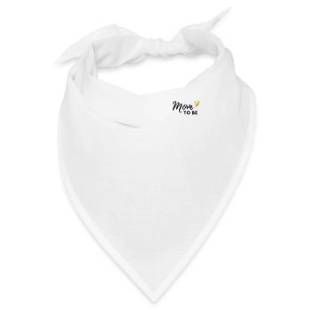 Mom to be - Bandana - Weiß - Vorne