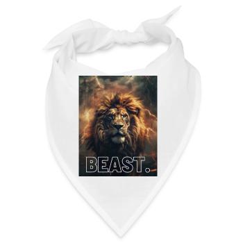 Beast. - Bandana - Weiß - Vorne