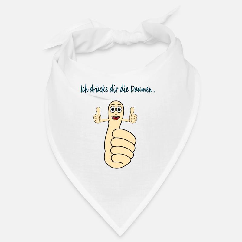 Ich drücke dir die Daumen Bandana