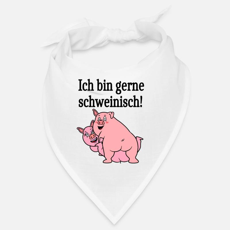Ich bin gerne schweinisch! Bandana
