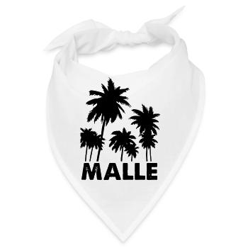 malle - Bandana - Weiß - Vorne