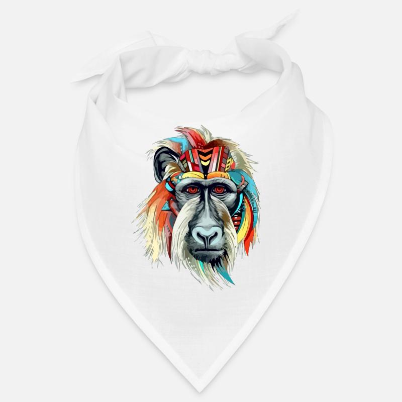 Folu der Mandrill Bandana