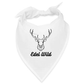 Edel Wild - Bandana - Weiß - Vorne