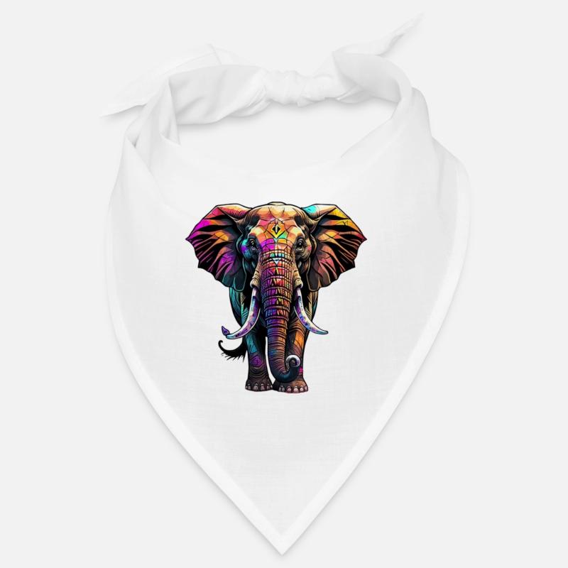 Graffiti éléphant Bandana