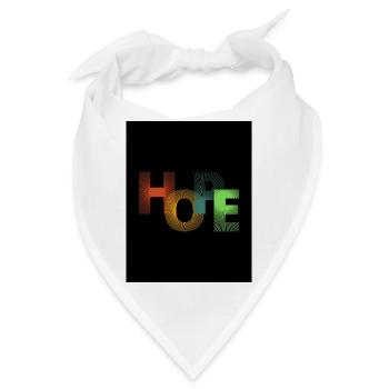 Hope - Bandana - Weiß - Vorne