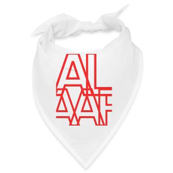 Alaaf Stlye - Bandana - Weiß - Vorne