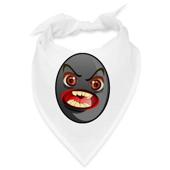 SCHWARZE OLIVEN - Bandana - Weiß - Vorne