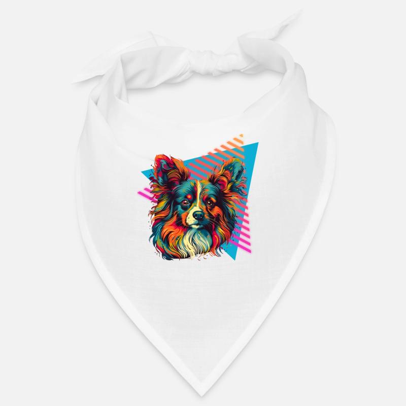 Papillon 80s style Bandana