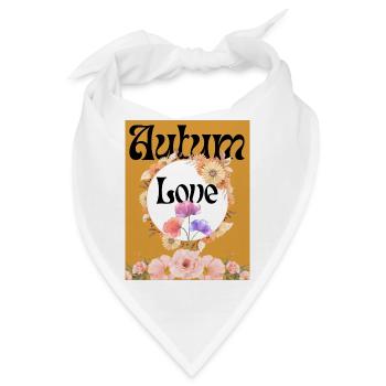 Aurum Love Blütenkreis - Bandana - Weiß - Vorne