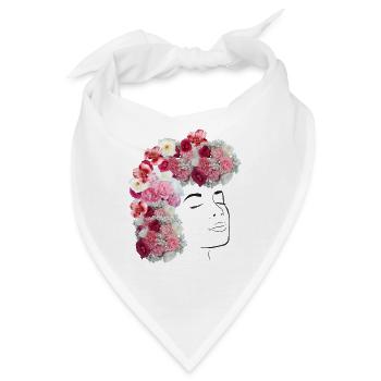 Feminin Power - Bandana - Weiß - Vorne