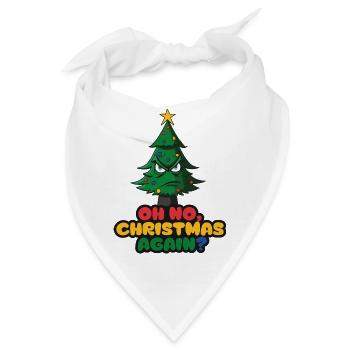 Christmas - Bandana - Weiß - Vorne