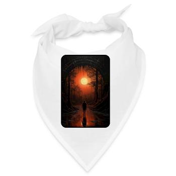 Portal in eine neue Welt - Bandana - Weiß - Vorne