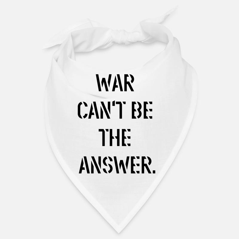 gegen krieg frieden statement demo Bandana