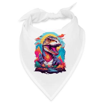 Tyrannosaurus Rex - Bandana - Weiß - Vorne