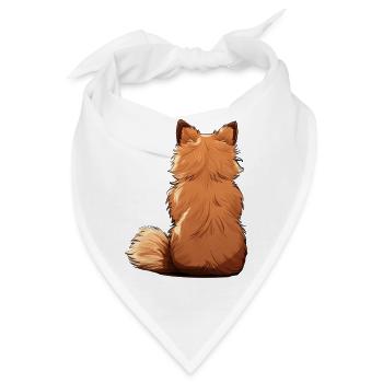 Pommern - Bandana - Weiß - Vorne