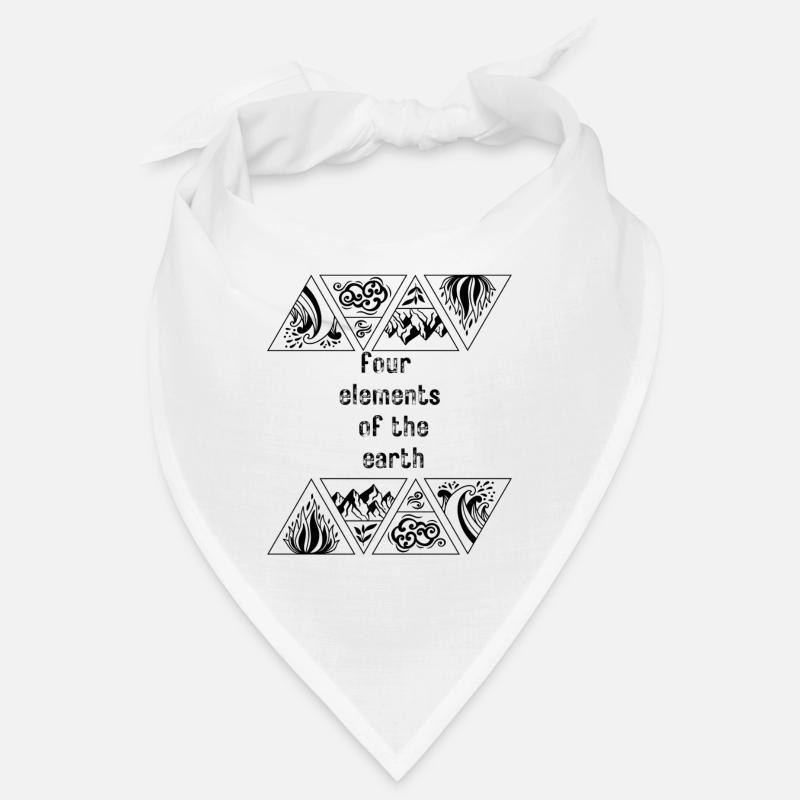 4 Elemente der Erde Bandana