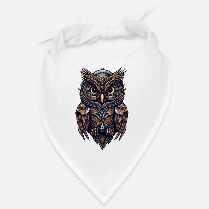 Steampunk Owl Bandana