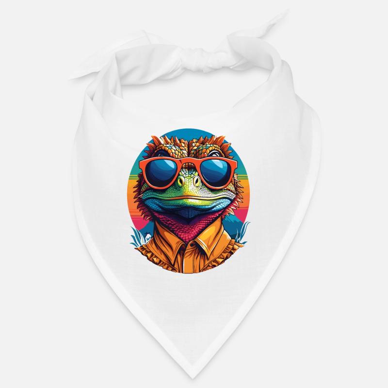Frilled Neck Lizard Bandana