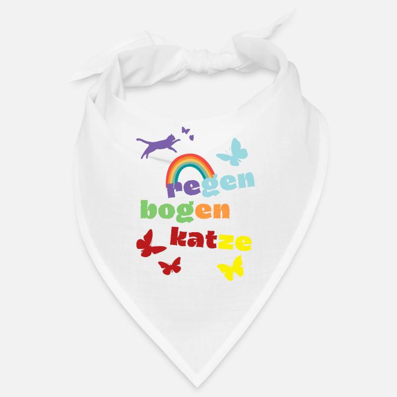 Chat arc-en-ciel - chemise de deuil - perte Bandana
