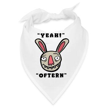Yeah - Oftern - Bandana - Weiß - Vorne