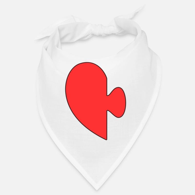 DuoHeart Puzzle Bandana