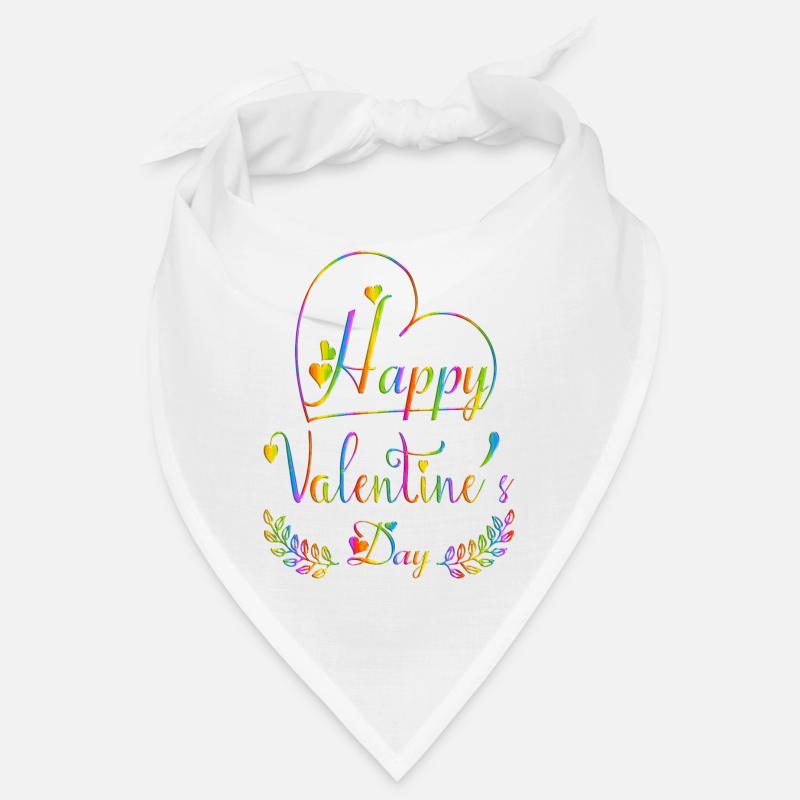 Aimez-moi la Saint-Valentin Joyeux Valentin Saint-Valentin Bandana