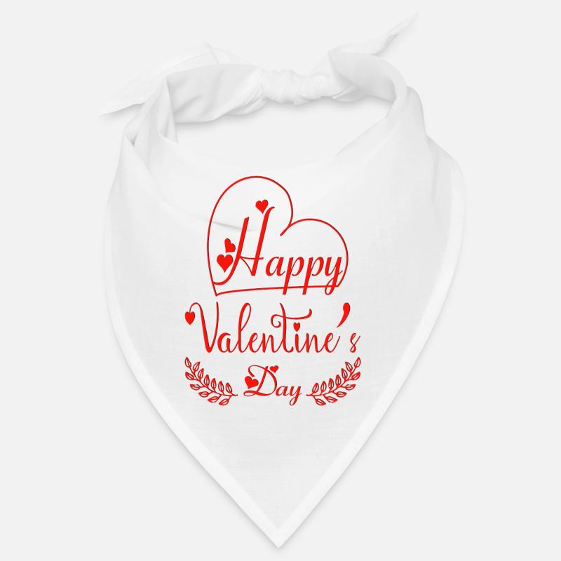 Aimez-moi la Saint-Valentin Joyeux Valentin Saint-Valentin Bandana