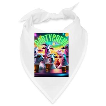 Partycrew - Bandana - Weiß - Vorne
