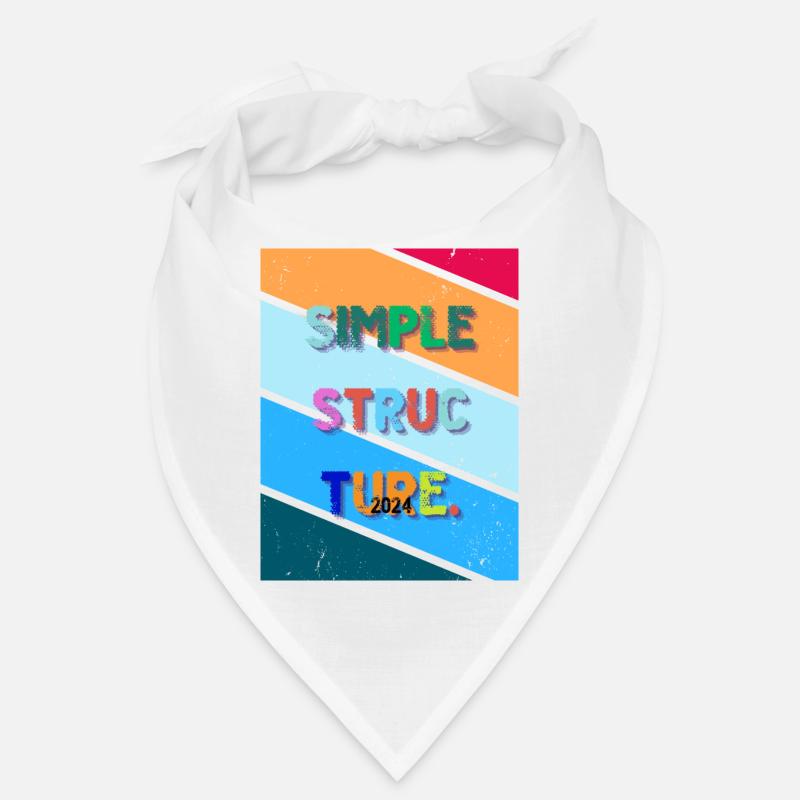 Conception simple. Structure simple 2024. Bandana