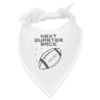 Family´s Next Quarterback - Bandana - Weiß - Vorne