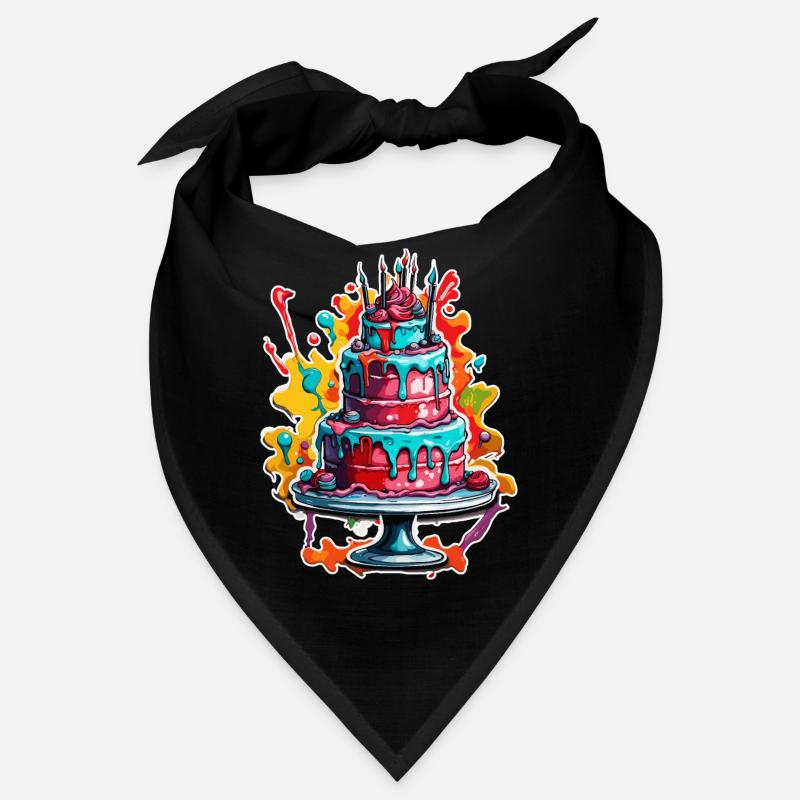 Gâteau d’anniversaire / Gâteau / Joyeux anniversaire / Gâteau Bandana