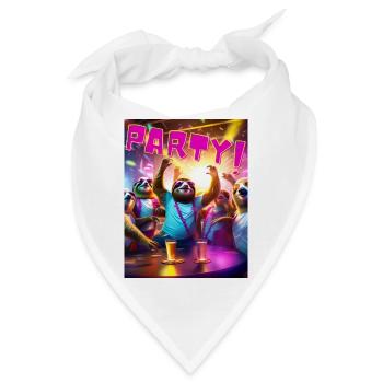 Party - Bandana - Weiß - Vorne