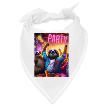 Party - Bandana - Weiß - Vorne