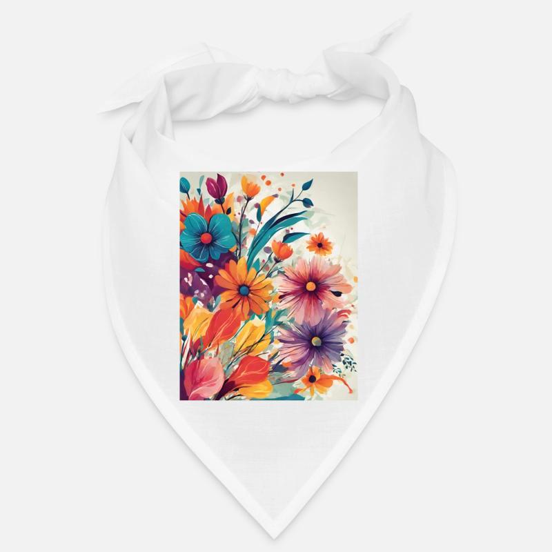 Blumen Bandana