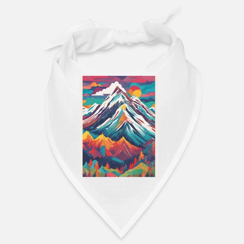 Bunte Berge Bandana