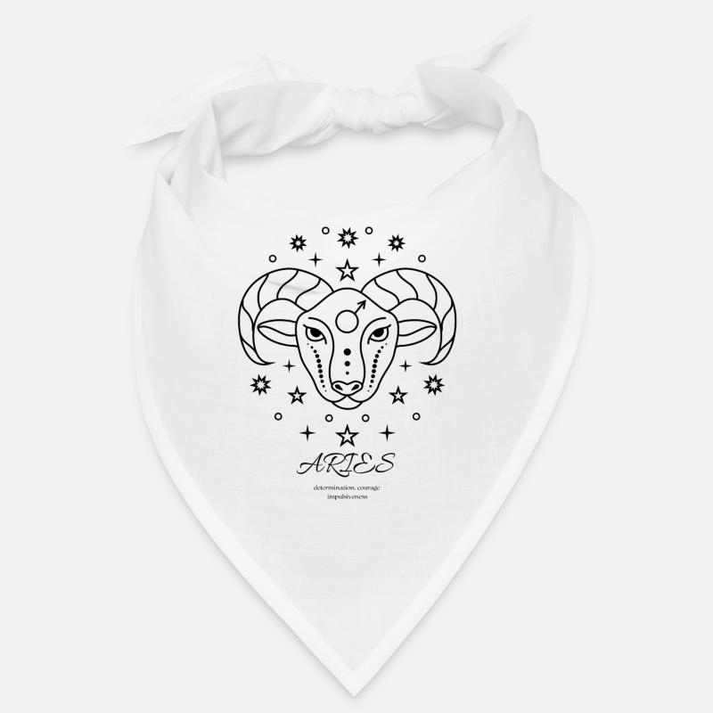 Sternzeichen Widder Design Bandana