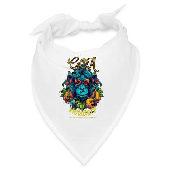 Wisdom of the Sacred Monkey - Bandana - Weiß - Vorne