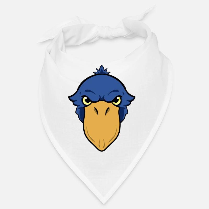 Oiseau à bec-en-sabot Ornithologue Forêt I Cadeau Bandana