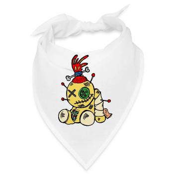 voodoo - Bandana - Weiß - Vorne
